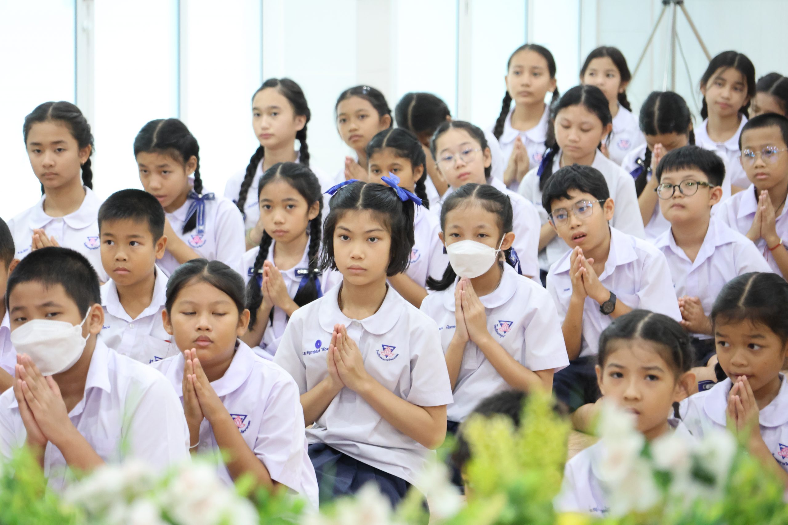 โรงเรียนอนุบาลวัดนางนอง จัดพิธีทำบุญโรงเรียน ประจำปีการศึกษา 2568
