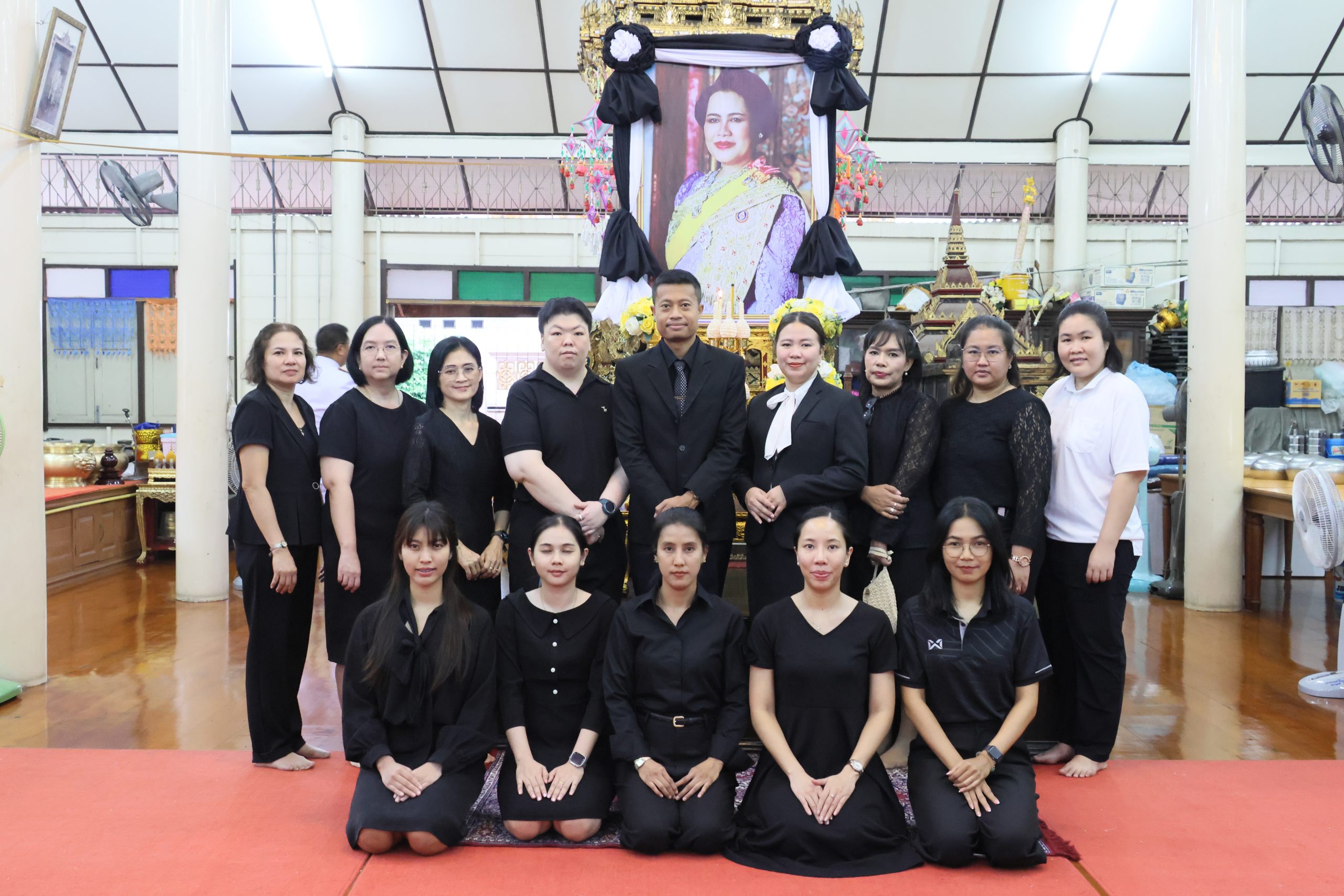 เข้าร่วมพิธีบำเพ็ญกุศลทักษิณานุปทานอุทิศ ถวายแด่สมเด็จพระนางเจ้าสิริกิติ์ พระบรมราชินีนาถ พระบรมราชช…