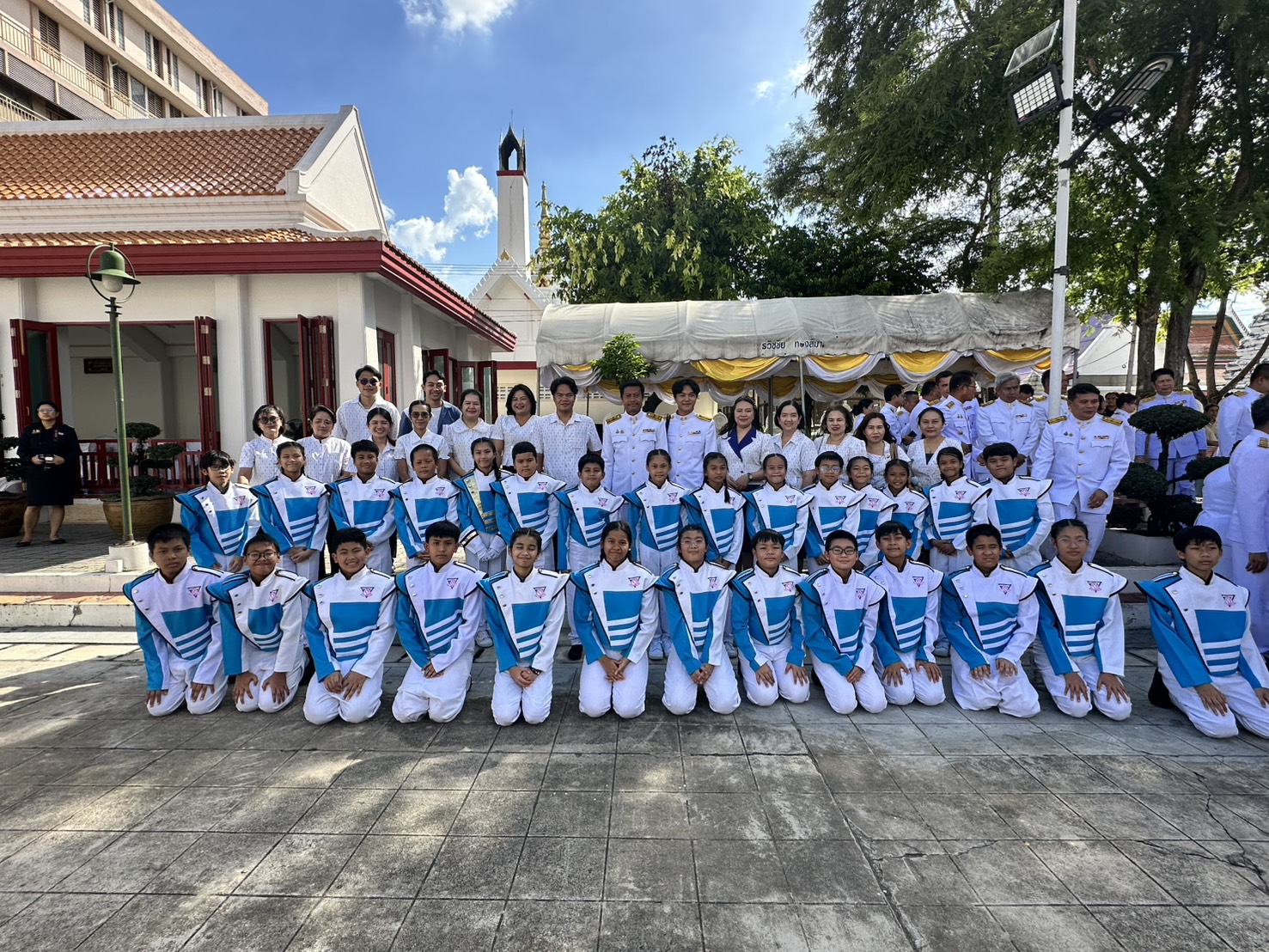 โรงเรียนอนุบาลวัดนางนองร่วมพิธีถวายผ้าพระกฐินพระราชทาน ณ วัดนางนองวรวิหาร
