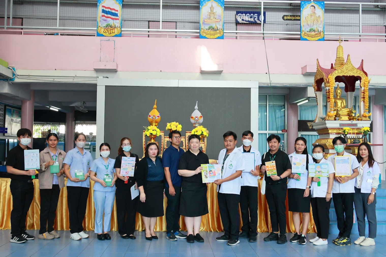 โรงเรียนอนุบาลวัดนางนอง ได้รับการตรวจสุขลักษณะทางกายภาพของโรงอาหาร เก็บตัวอย่างอาหารตรวจหาสารเคมีปนเ&hellip;