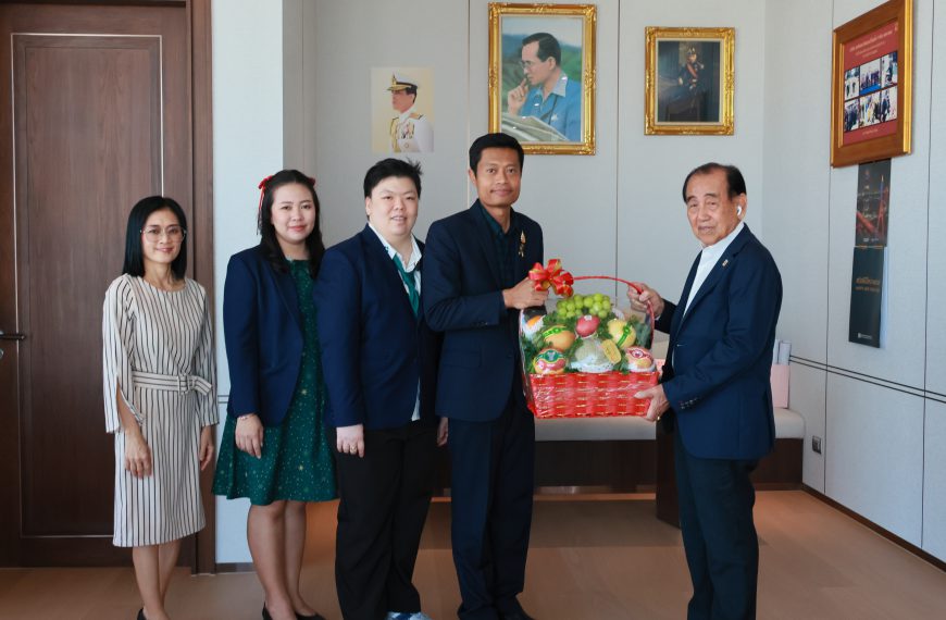 เข้าพบ คุณสำเริง มนูญผล ผู้มีอุปการคุณแก่โรงเรียนอนุบาลวัดนางนอง