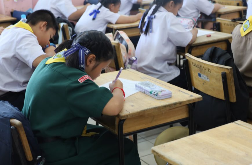 โรงเรียนอนุบาลวัดนางนอง ดำเนินการทดสอบวัดความสามารถในการอ่านและการเขียนของนักเรียนชั้น ป.1-6 ภาคเรีย&hellip;