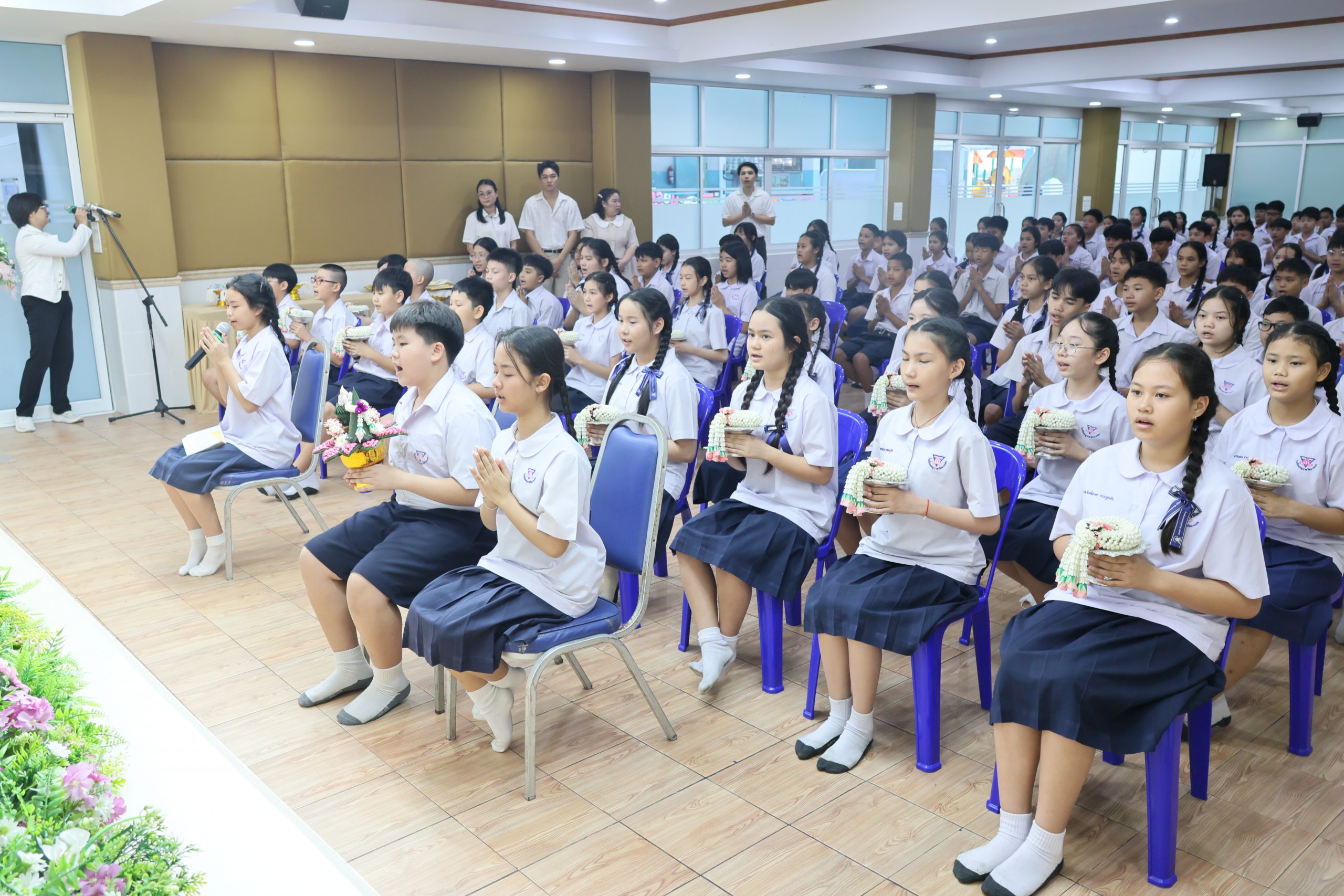 พิธีปัจฉิมนิเทศ ระดับชั้นประถมศึกษาปีที่ 6